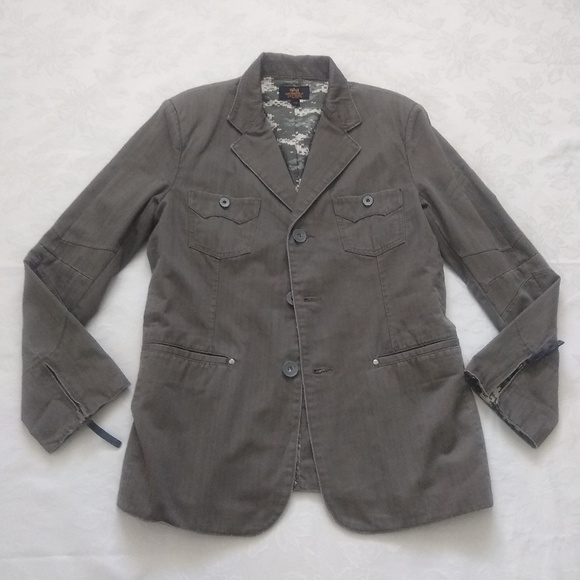Alpha Industries Army utility field embroidered jacket blazer - Picture 1 of 8